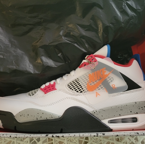 DEADSTOCK JORDAN 4 "WHAT THE" SIZE 12 - Picture 4 of 4